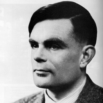 portrait of Alan Turing